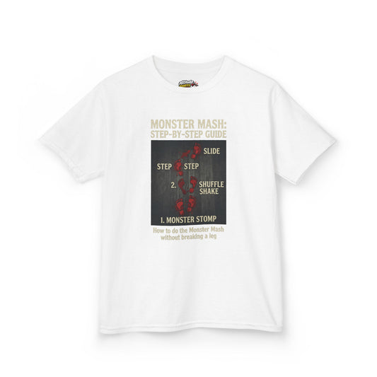 Color: White | Monster Mash Kids Tee