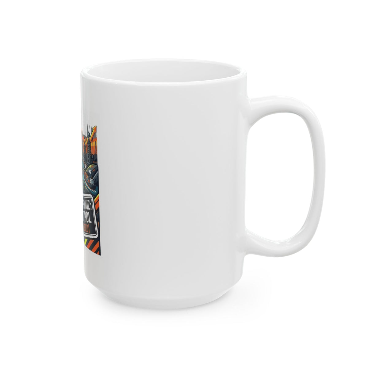 "Straight Of Hormuz is Open" White Ceramic Mug