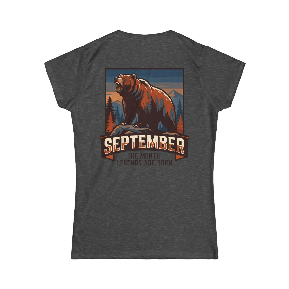 Color: Dark Heather | September Legend Women's Tee