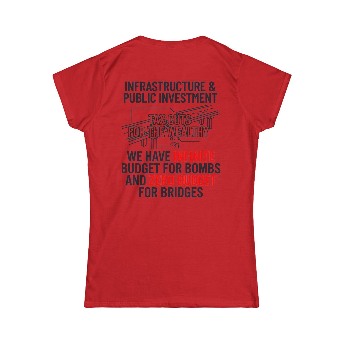 "Protest Series - Fix The Roads" Women's Tee