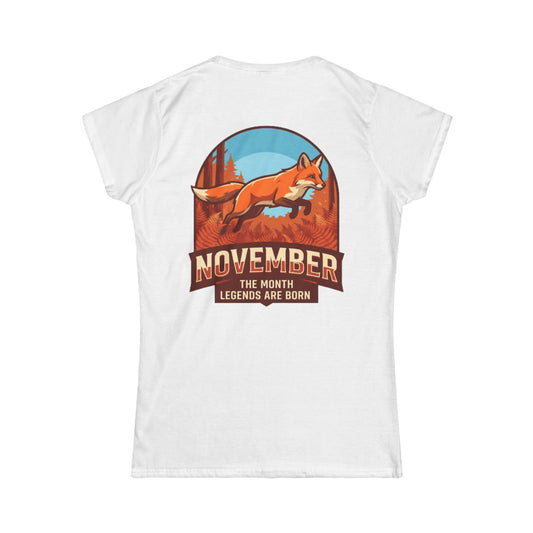 Color: White | November Legend Women's Tee