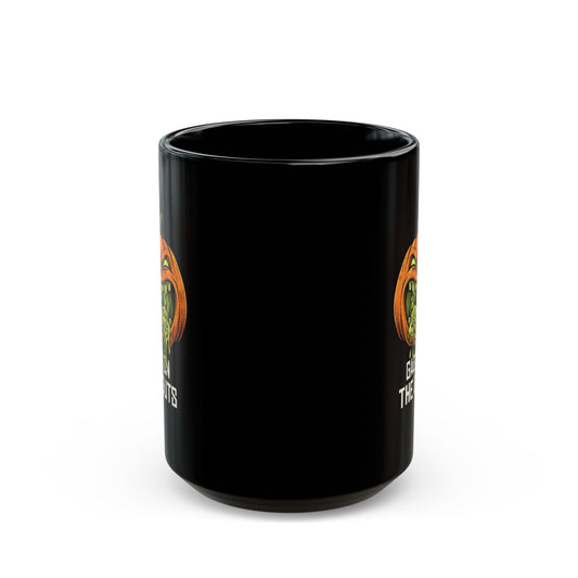 "Gag On The Guts" Black Ceramic Mug