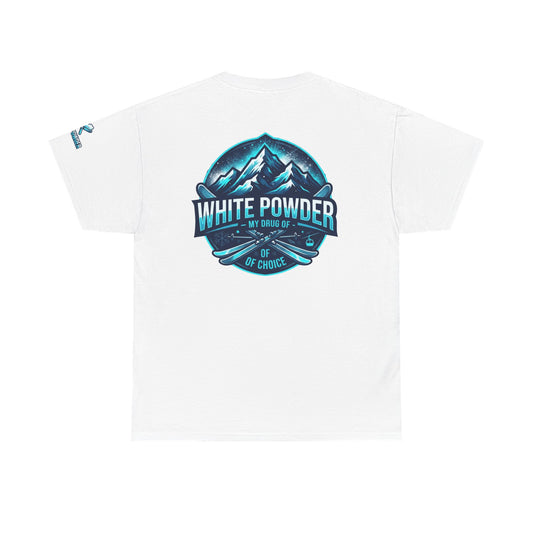 Color: White | Ski Drug of Choice Premium Graphic Tee