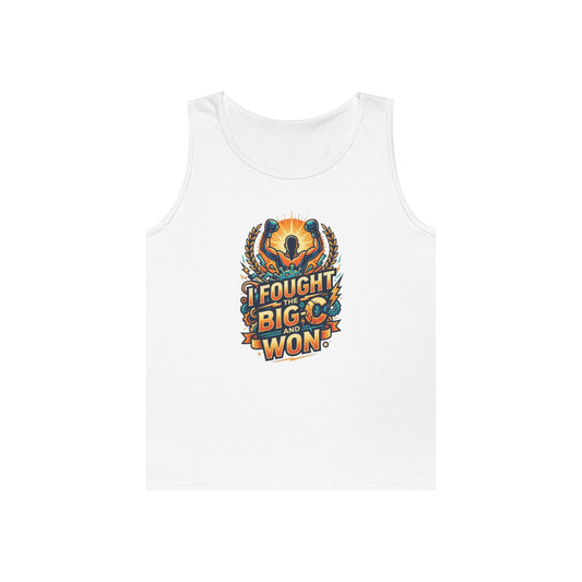 Color: White | I Fought The Big C and Won Tank Top