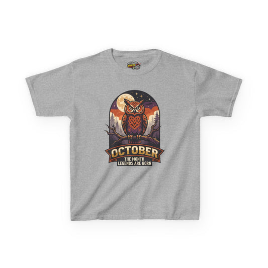 Color: Sport Grey | October Legend Kids Tee