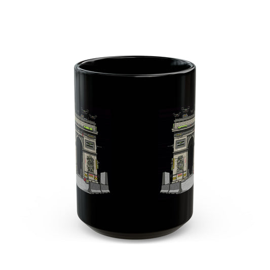 "Top Grade Military Complex" Black Ceramic Mug — Graphic