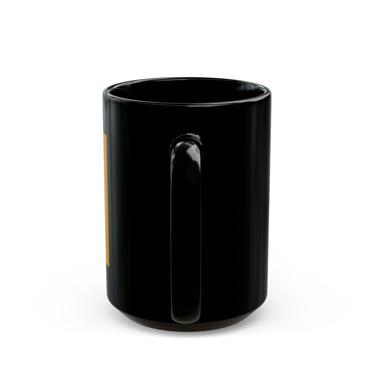 "Trump Honest Truth" Black Ceramic Mug — Graphic