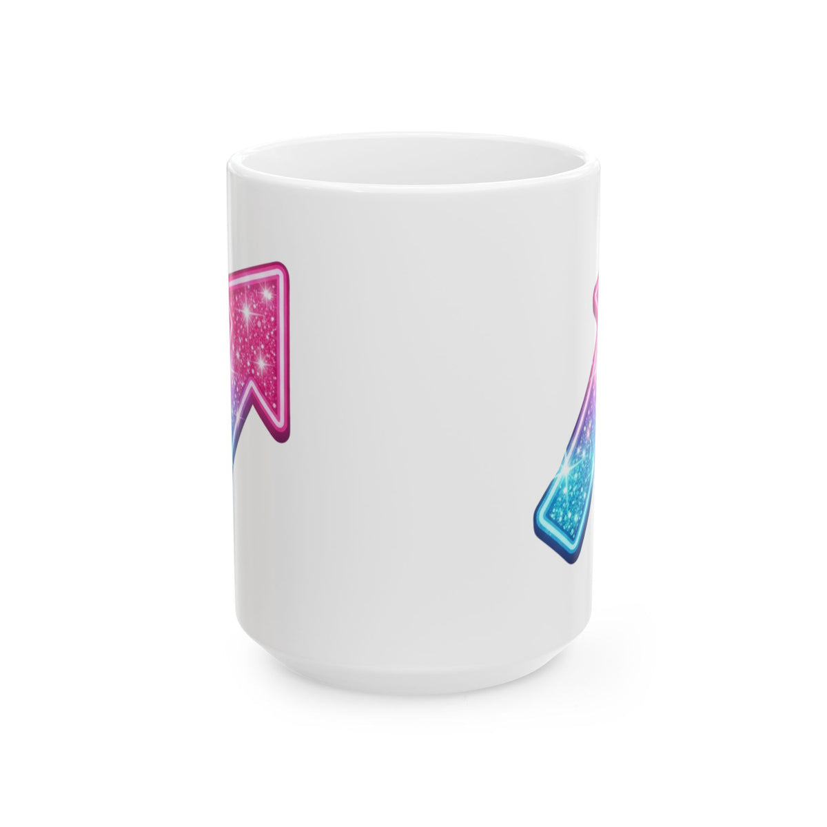 "Professional Stick Shifter" White Ceramic Mug — Graphic