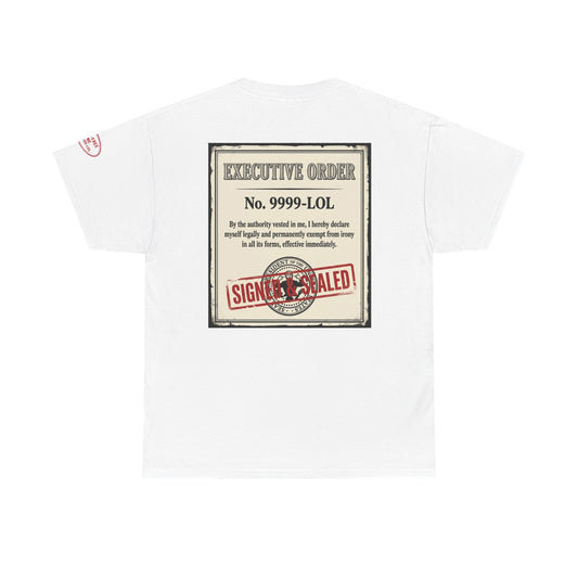 "Irony Free" Premium Graphic Tee
