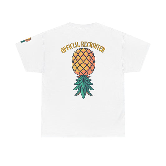 Color: White | Official Recruiter Premium Graphic Tee