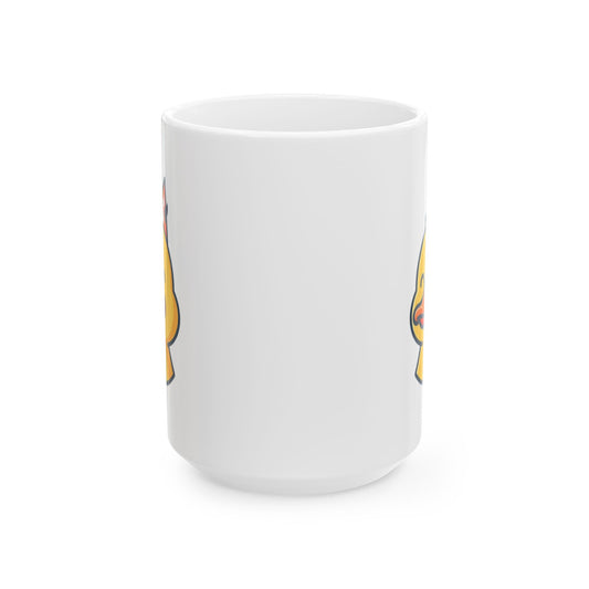 "Everything Is Okay" White Ceramic Mug — Graphic
