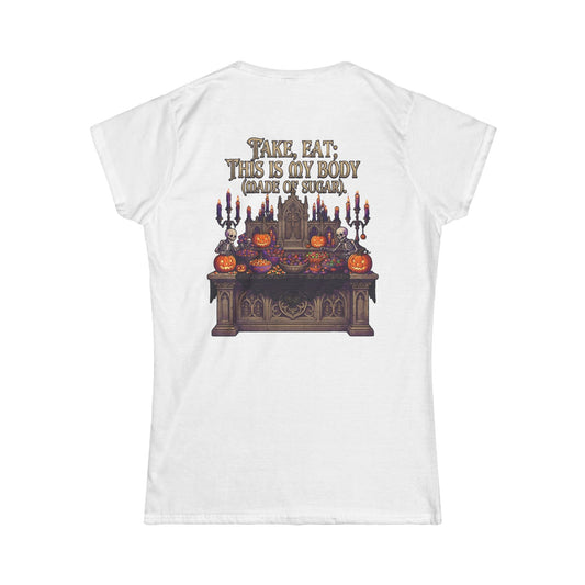 Color: White | This Is My Body Women's Tee