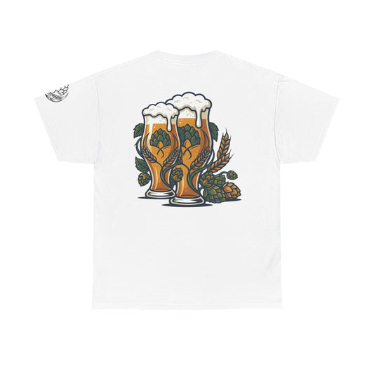 Color: White | Beer Premium Graphic Tee