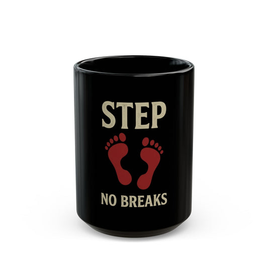 "Monster Mash" Black Ceramic Mug — Graphic