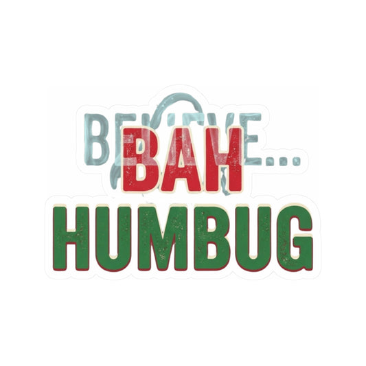 "Bah Humburg" Sticker — Main