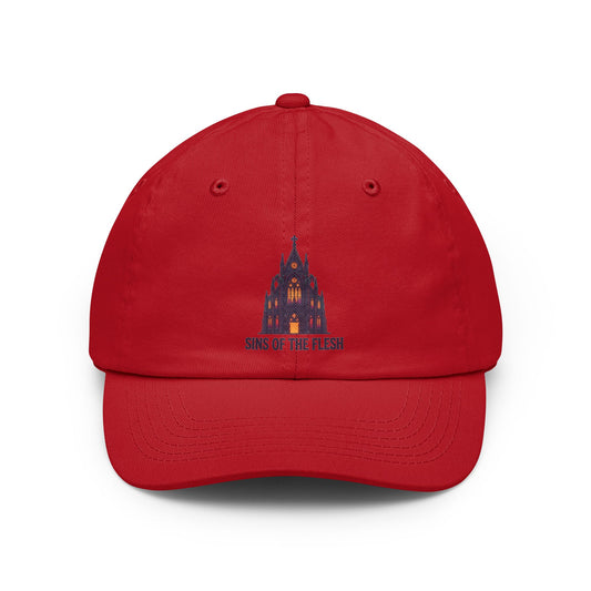Color: Red | Sins of The Flesh Group Rates Dad Hat