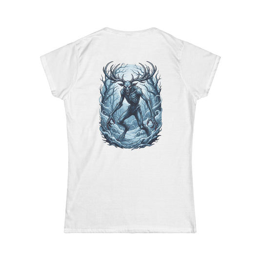 Color: White | Wendigo (Algonquian Folklore) Women's Tee