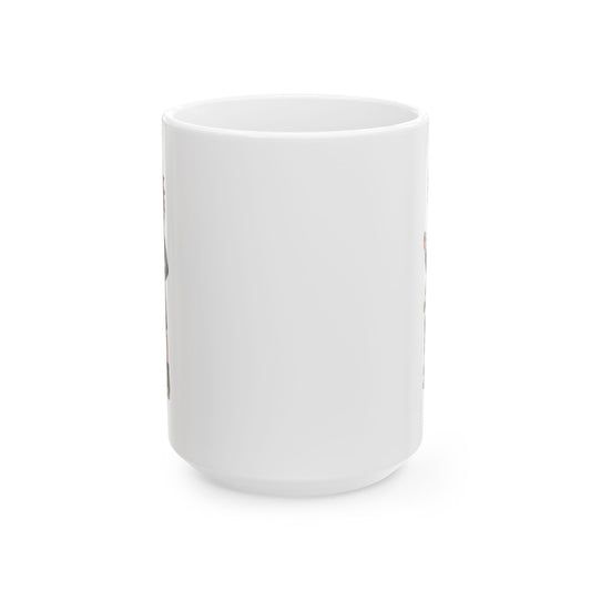 "Skater" White Ceramic Mug