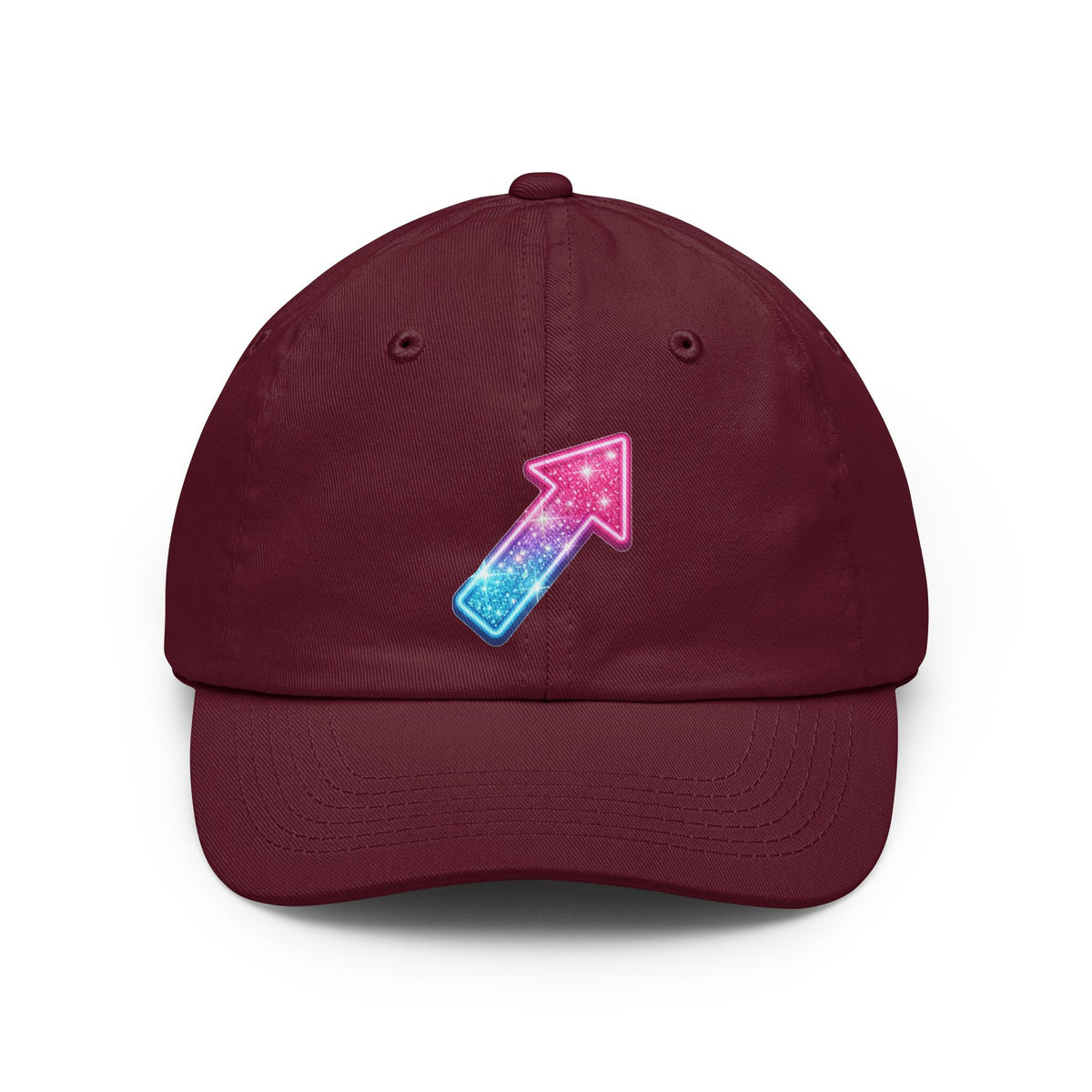 Color: Maroon | Professional Stick Shifter Dad Hat — Graphic