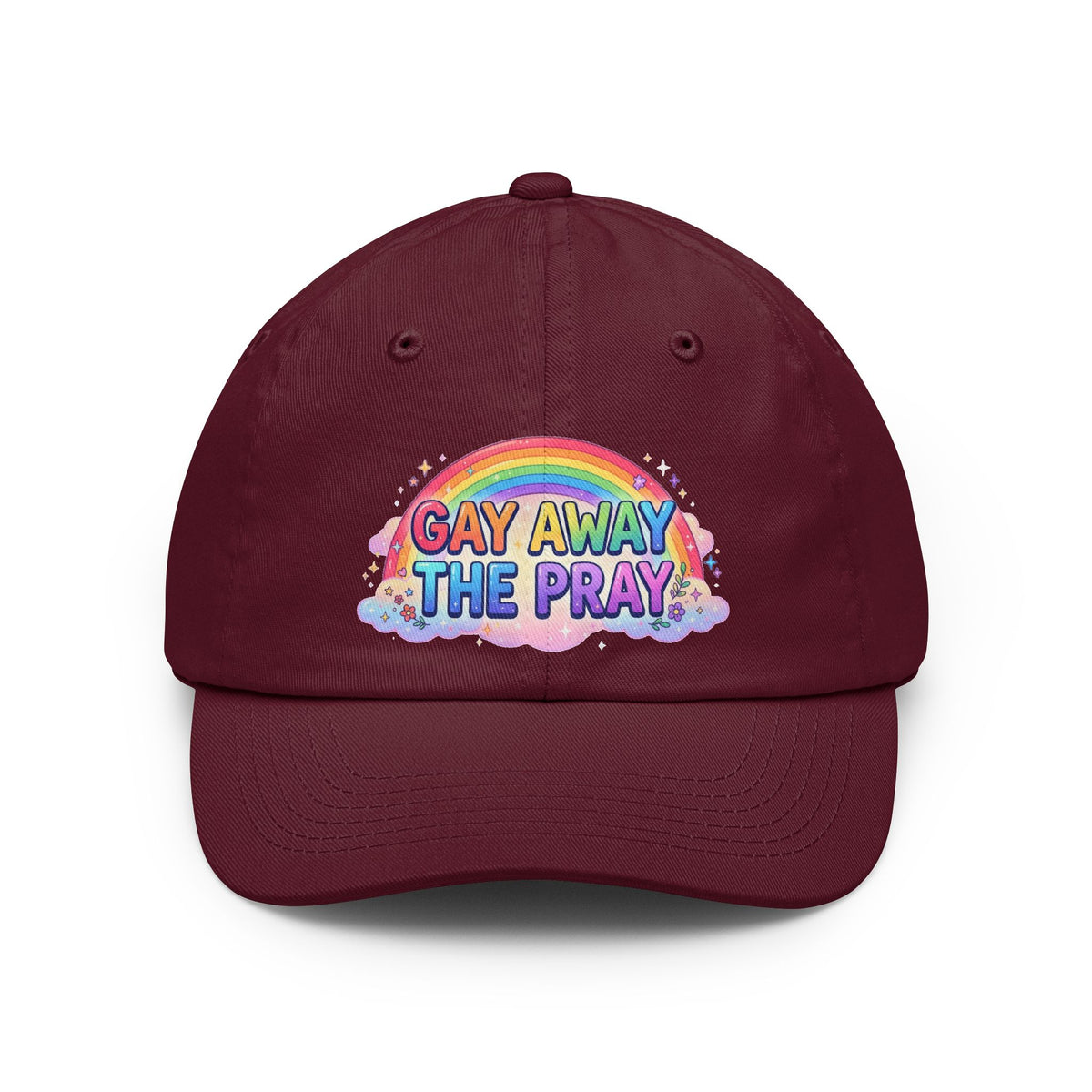 Color: Maroon | Gay Away The Pray Cap