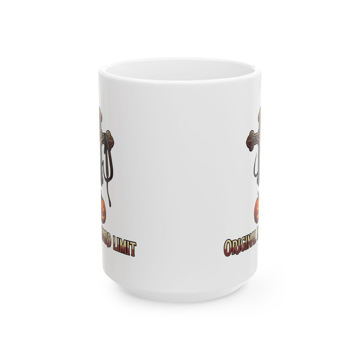 "Original Hard Limit" White Ceramic Mug — Graphic