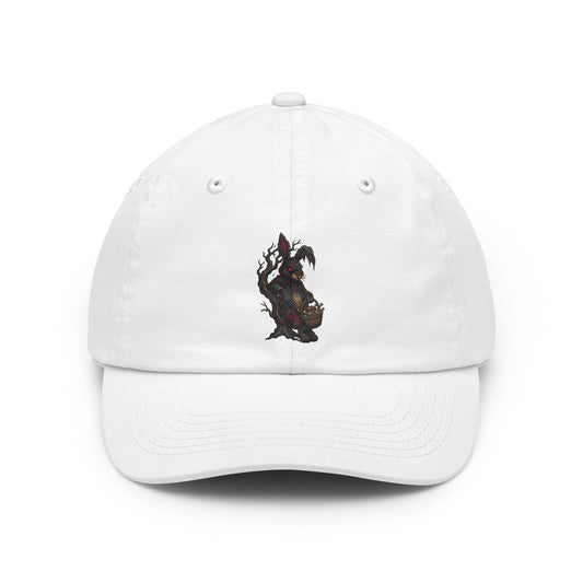 Color: White | Zombie Bunny Dad Hat