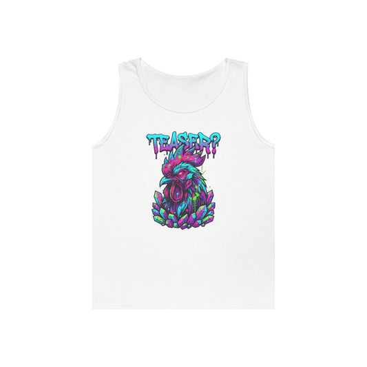 Color: White | Cock Teaser Tank Top