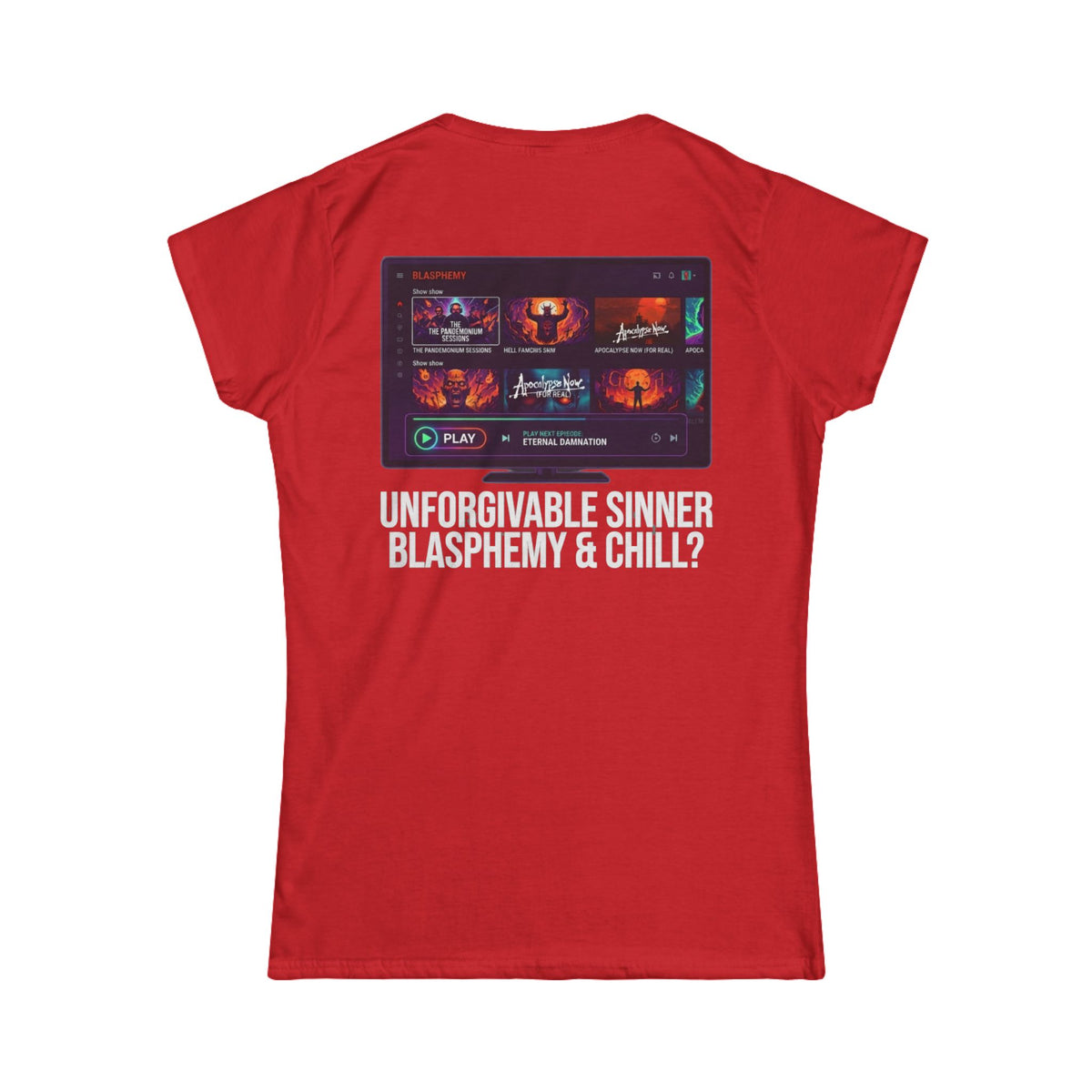 "Good Book Series Blasphemy & Chill" Women's Tee