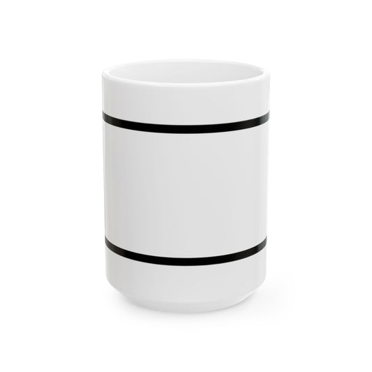 "Low Power Mode" White Ceramic Mug — Graphic
