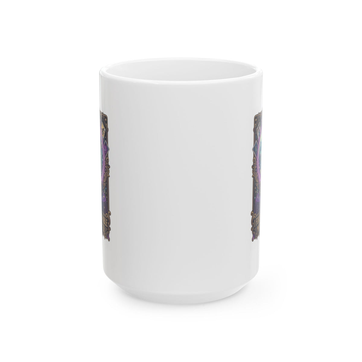 "I Foresee A Terrible Morning After" White Ceramic Mug