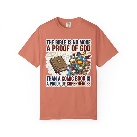 Color: Terracotta | Bible Proof of Good Unisex Garment-Dyed Tee