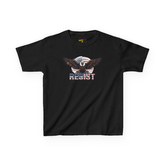 Color: Black | Resist Kids Tee