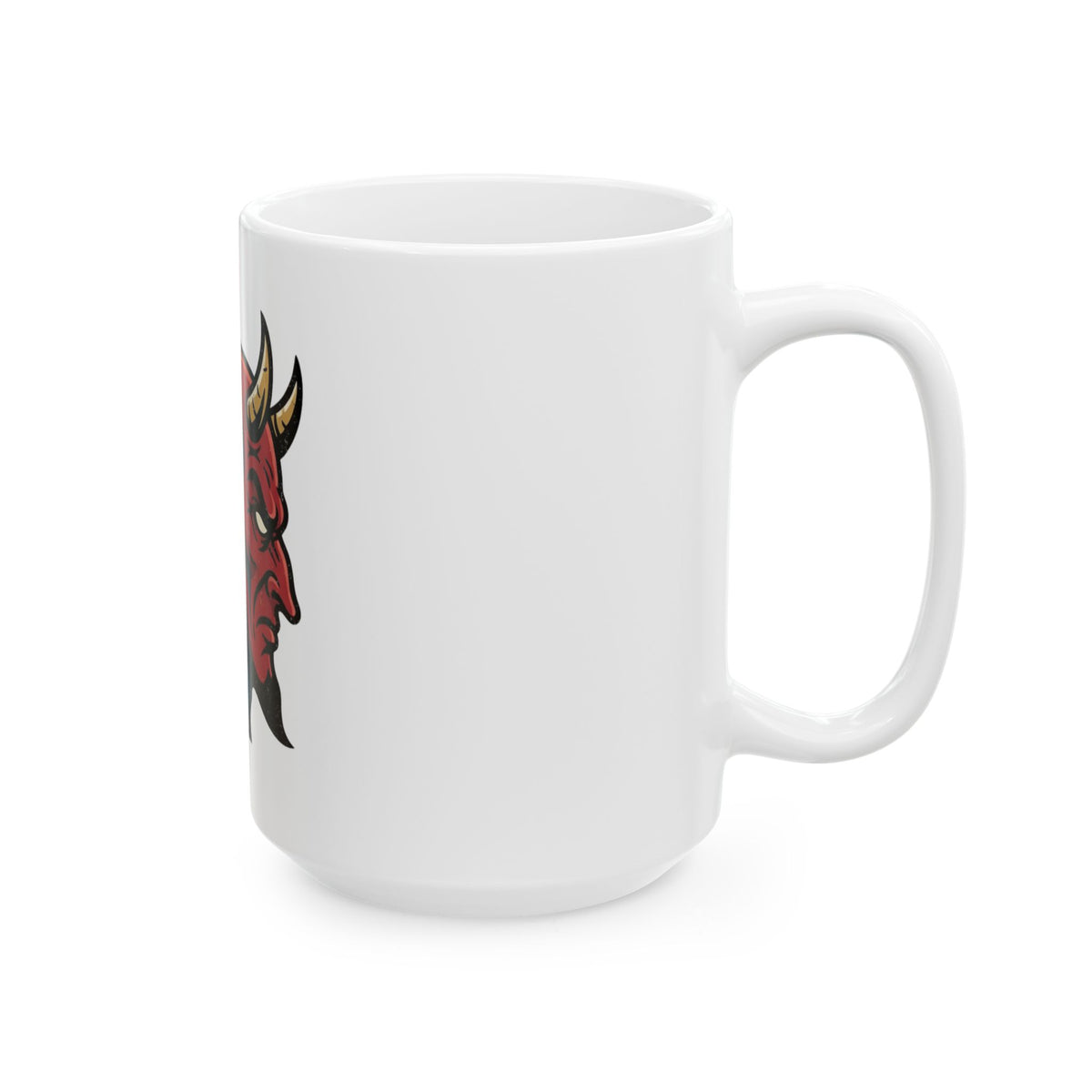 "Paradox" White Ceramic Mug — Graphic