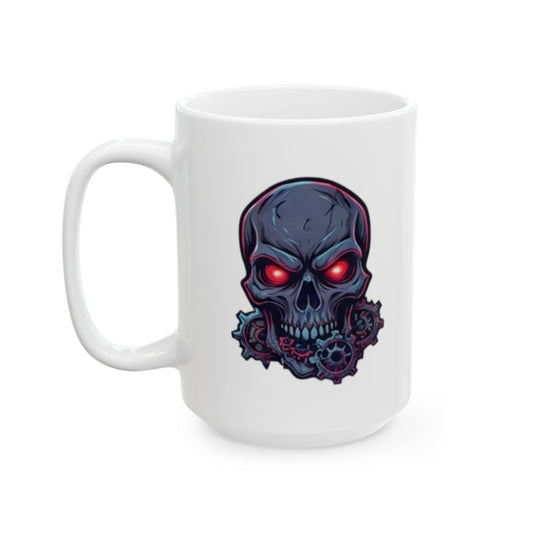"Embrace the Journey - The Journey Sucks" White Ceramic Mug — Graphic