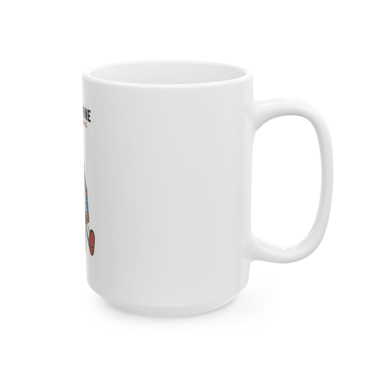 "Sex Machine" White Ceramic Mug
