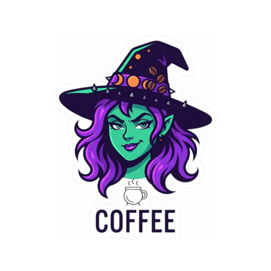 "Witch Better Have My Coffee" Sticker