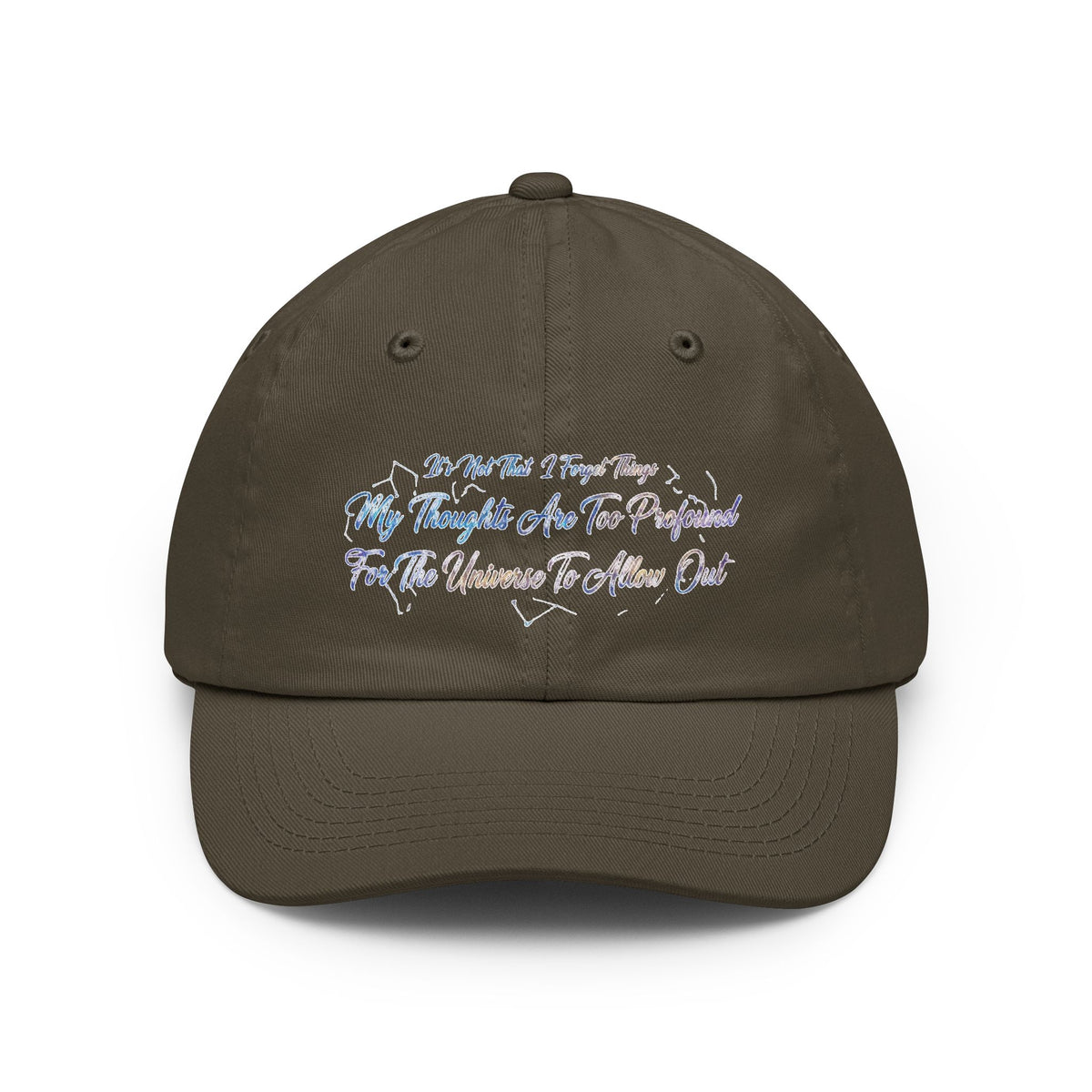 Color: Olive | Profound Thoughts (Spoiler: There Are None) | Dad Hat — AttitudeShirts