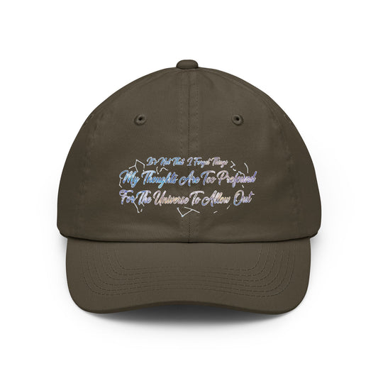 Color: Olive | Profound Thoughts (Spoiler: There Are None) | Dad Hat — AttitudeShirts