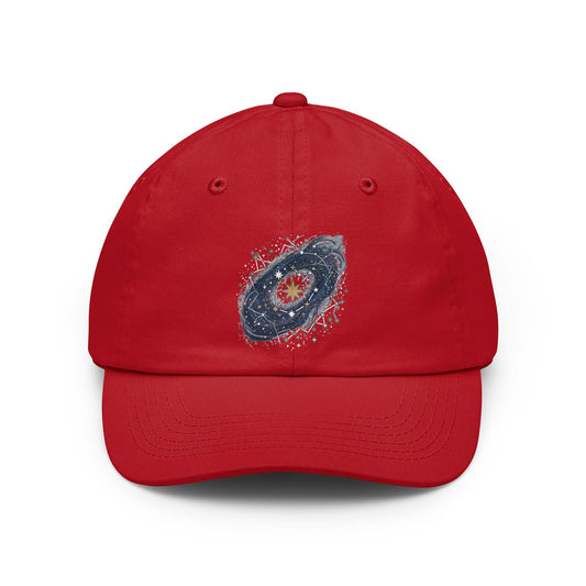 Color: Red | Constellation Map (Dark Sky) Dad Hat