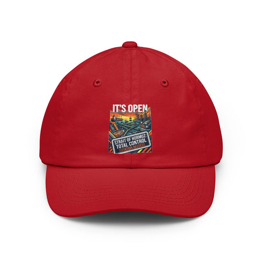 Color: Red | Straight Of Hormuz is Open Dad Hat