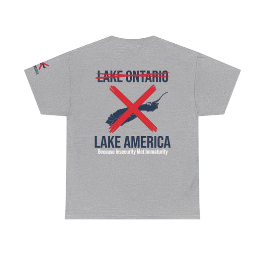 Color: Sport Grey | Lake America Premium Graphic Tee
