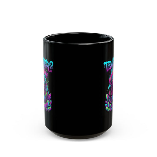"Cock Teaser" Black Ceramic Mug