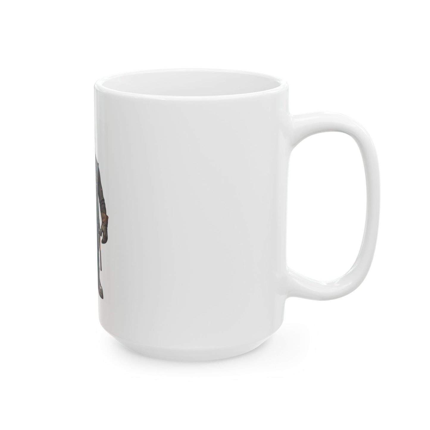 "Axel" White Ceramic Mug