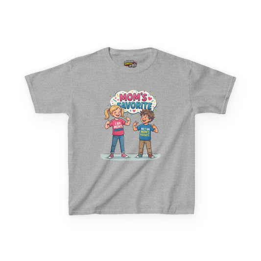 Color: Sport Grey | Mom's Favorite Kids Tee