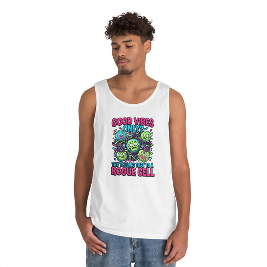 Color: White | Good Vibes Only Tank Top