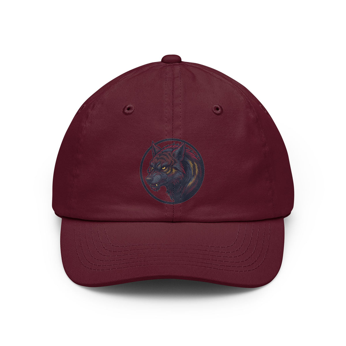 Color: Maroon | The Beast of Gévaudan (France) Dad Hat — Graphic