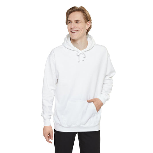 Color: White | Mountain Lake Paddle Board Garment-Dyed Hoodie