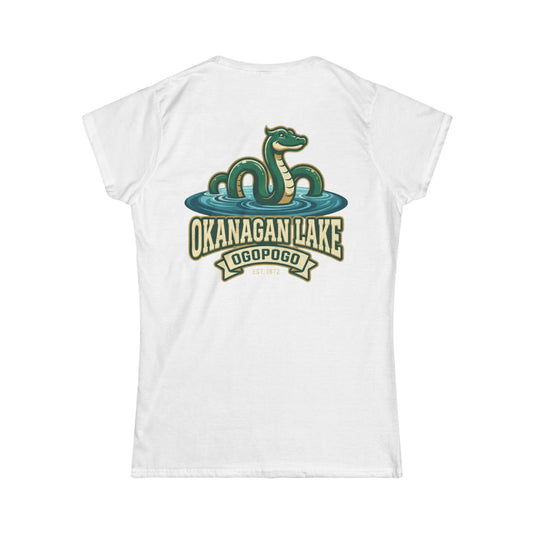Color: White | Ogopogo (Canada) Women's Tee