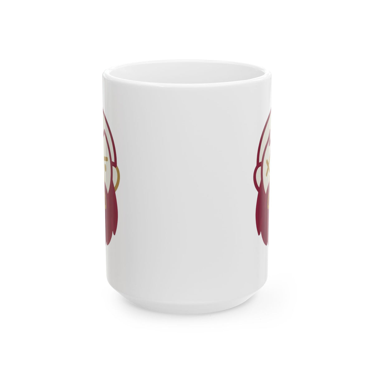"Good Book Series Coffee Hot and Dead" White Ceramic Mug — Graphic