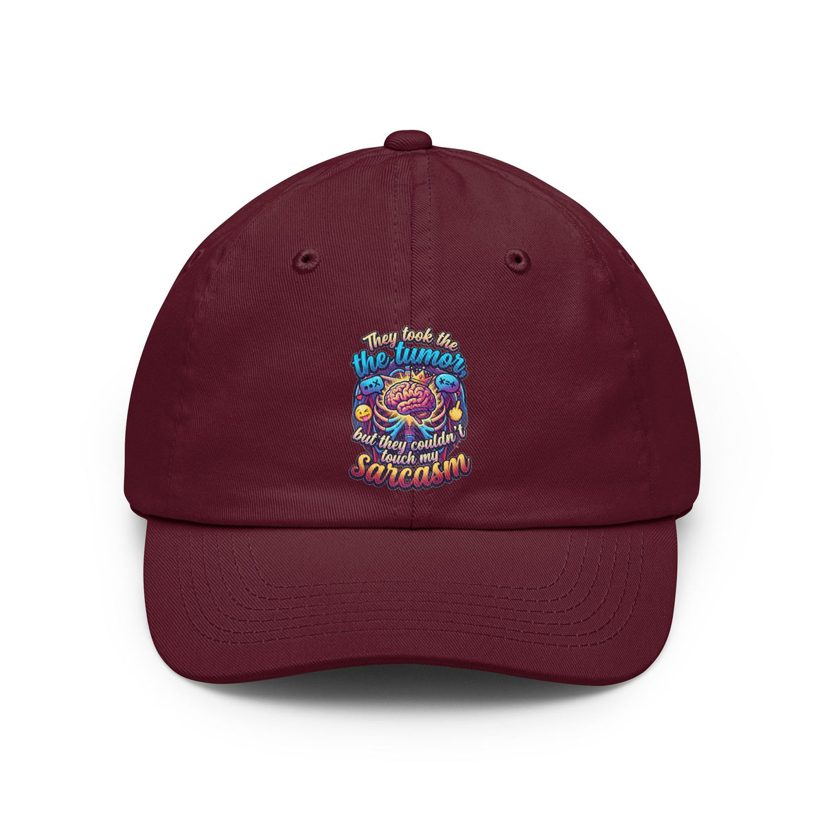 Color: Maroon | Took the Tumor But Not My Saracasm Dad Hat